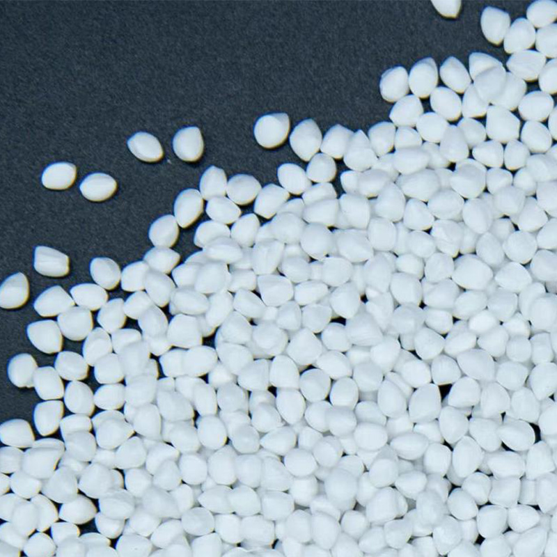 Injection Molding White Masterbatch White Injection Plastic Granules